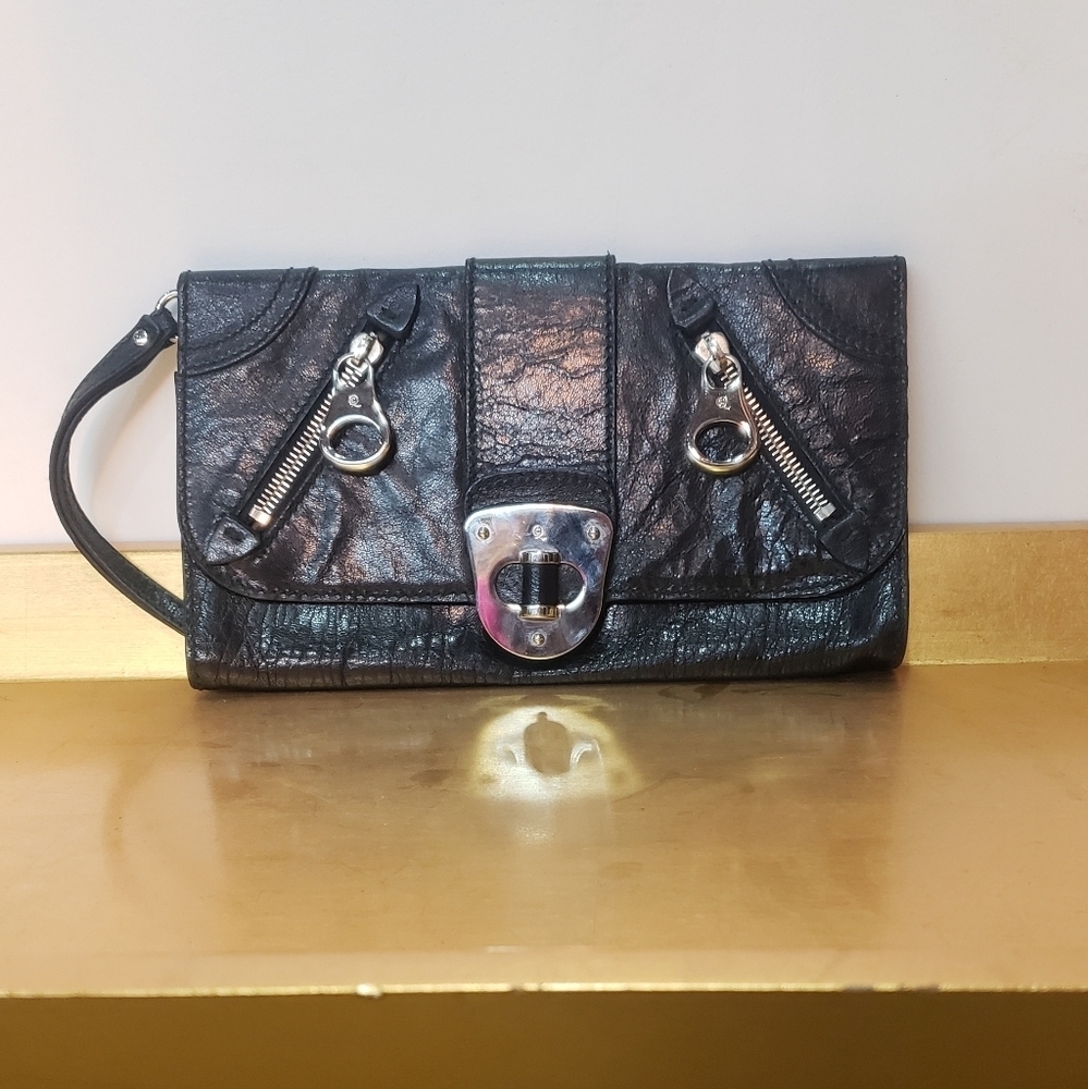 Alexander McQueen Leather Clutch